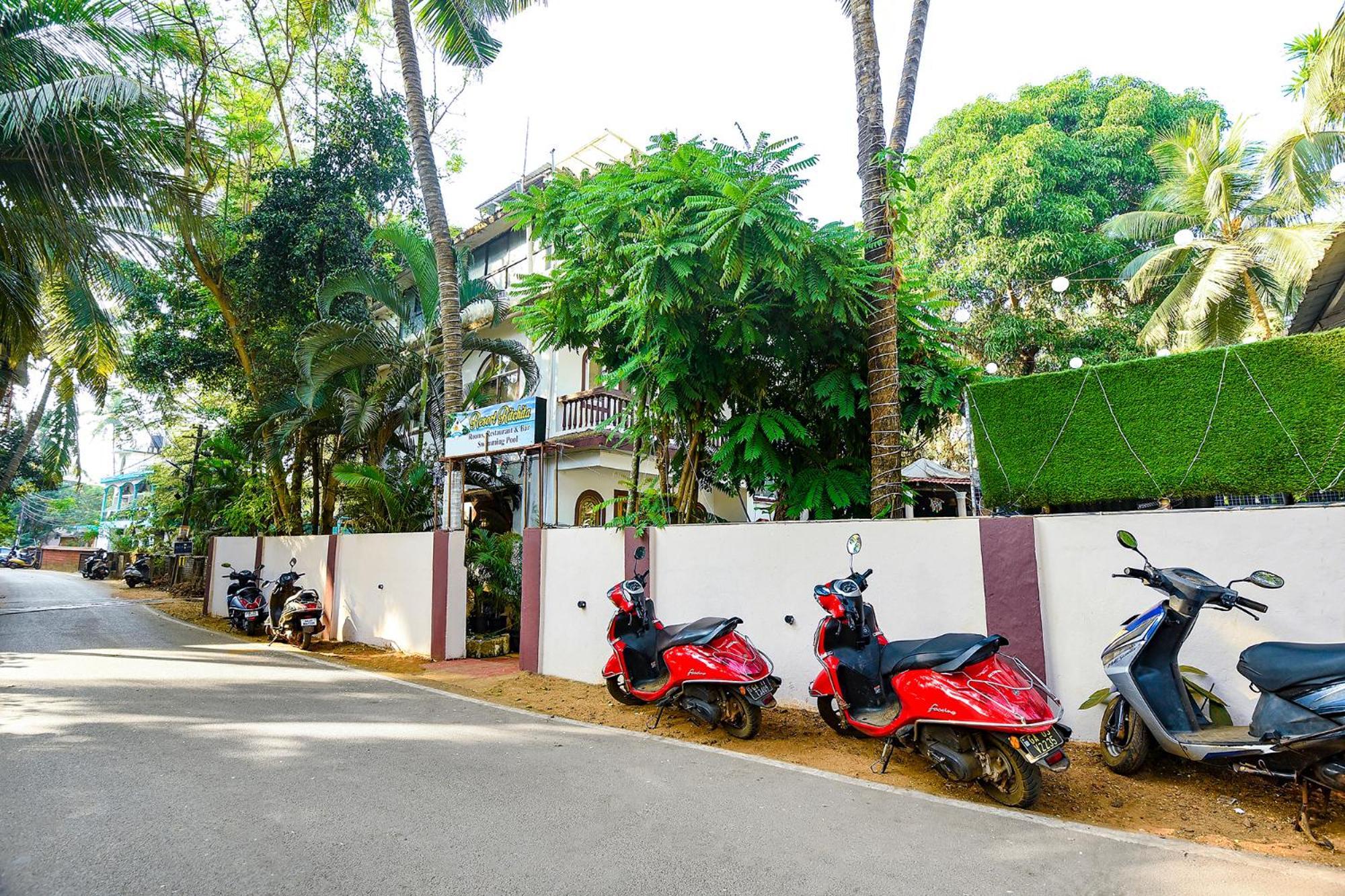 Ritchita Beach Way Calangute Exteriör bild